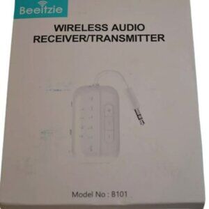 Beeitzie B101 2-in-1 V5.3 Bluetooth Wireless Transmitter Receiver Open Box